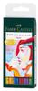 Pitt Artist Basic Pack Faber-Castell Pens, 6-Piece (107, 109, 110, 127, 160, 167, 167103)