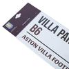 Aston Villa FC Street Sign