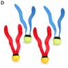 4Pcs Diving Toys Cartoon Safe Attractive Novelty Versatile Parent-child Interaction Multicolor Sea Weed Throwing Diving Toys Summer Toys