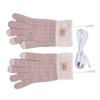 USB Heating Gloves for Men Women Adjustable Heated Thermal Gloves Heated Hand Warmers for Outdoor Skiing Cold Weather