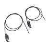 2pcs Sunroof Glass Cable FL3Z16502C22 Wearproof Sunroof Cable Replacement for F 450 2017 2019
