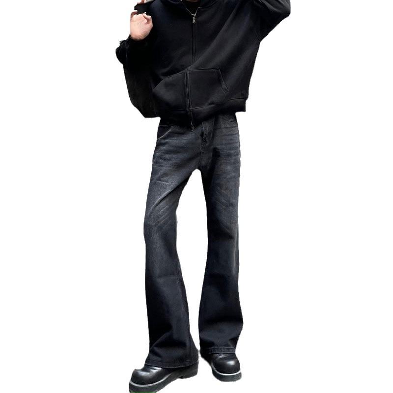 Summer Retro American Men's Slim Flared Jeans