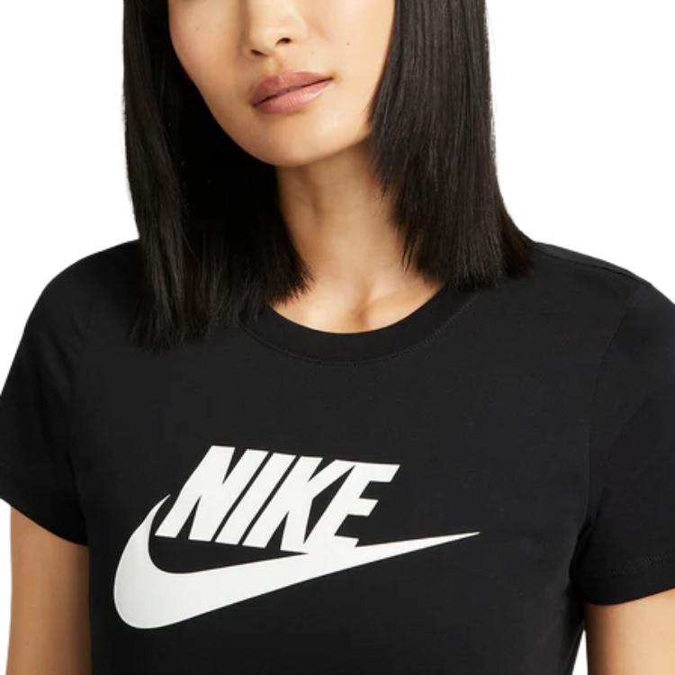 Nike T Shirt Women's Black White DV6095-010