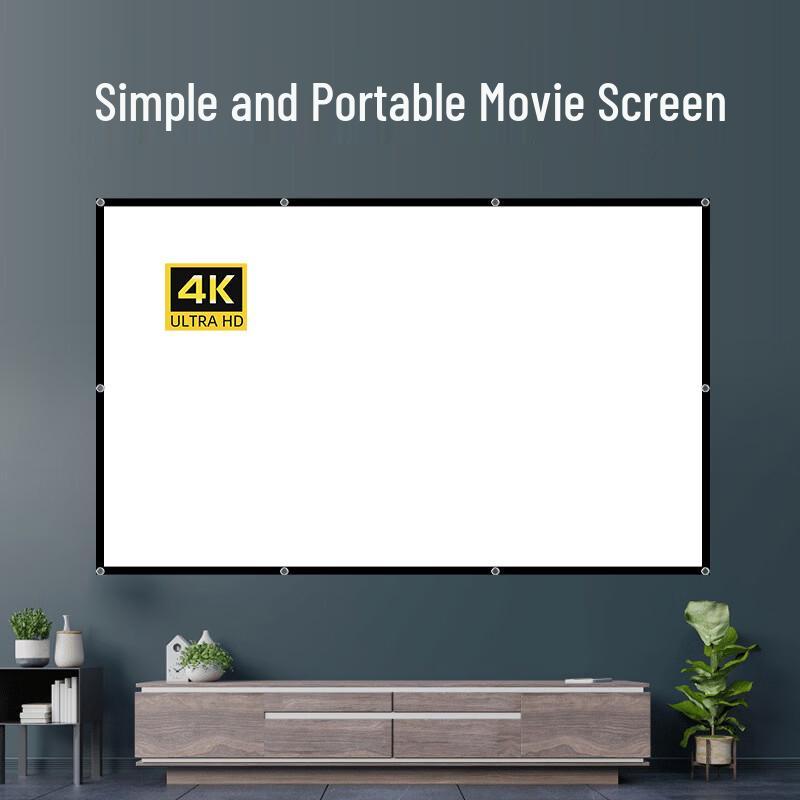 

Foldable Home Projector Screen