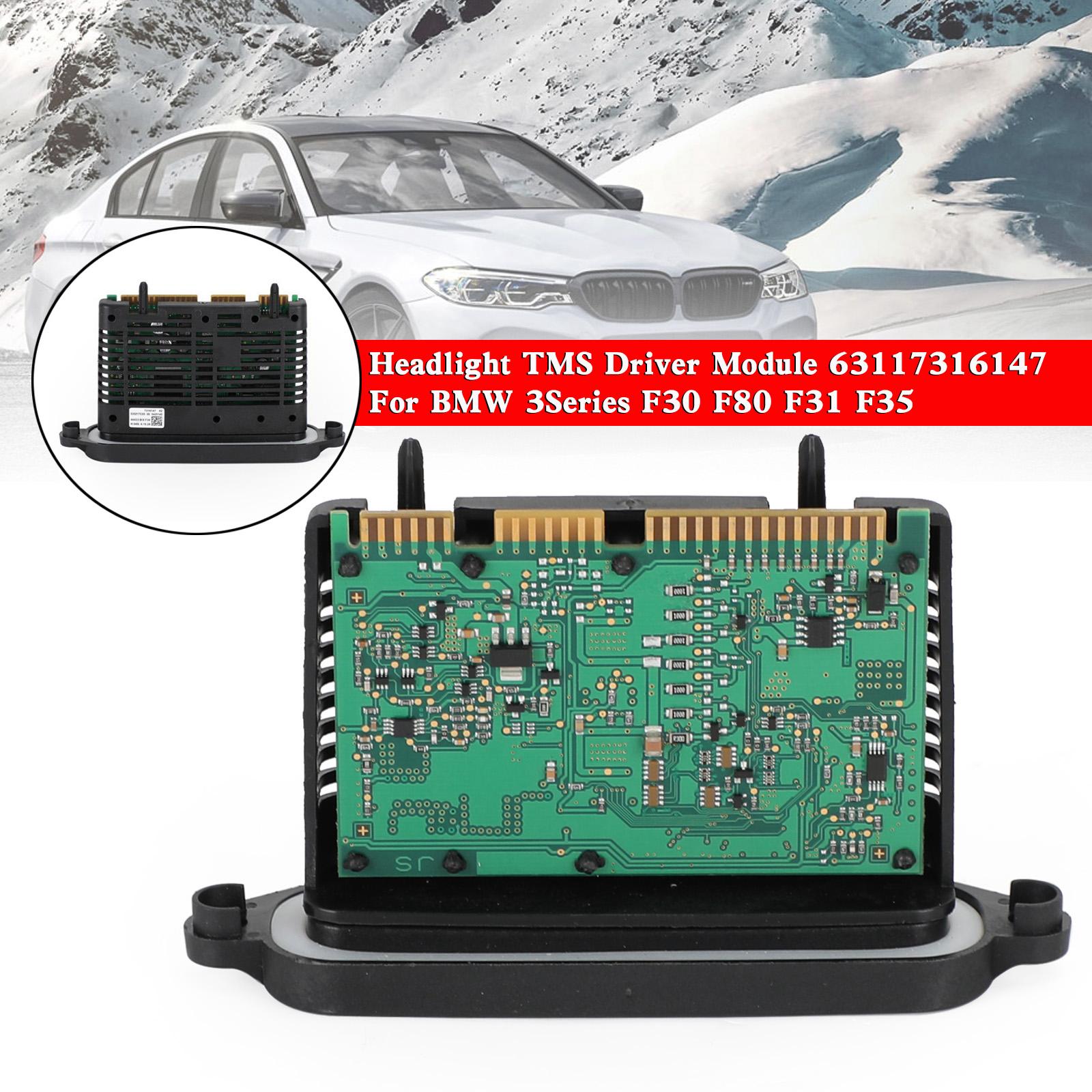 

Headlight TMS Driver Module 63117316147 For BMW 3Series F30 F80 F31 F35