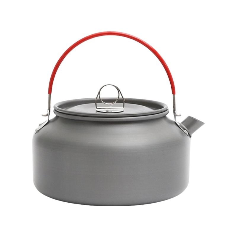 Camping Kettle Camping Teas Coffee Pots Aluminum Alloys Outdoor Hiking Kettle Lightweight Water Pots Camping Teas Kettle 1