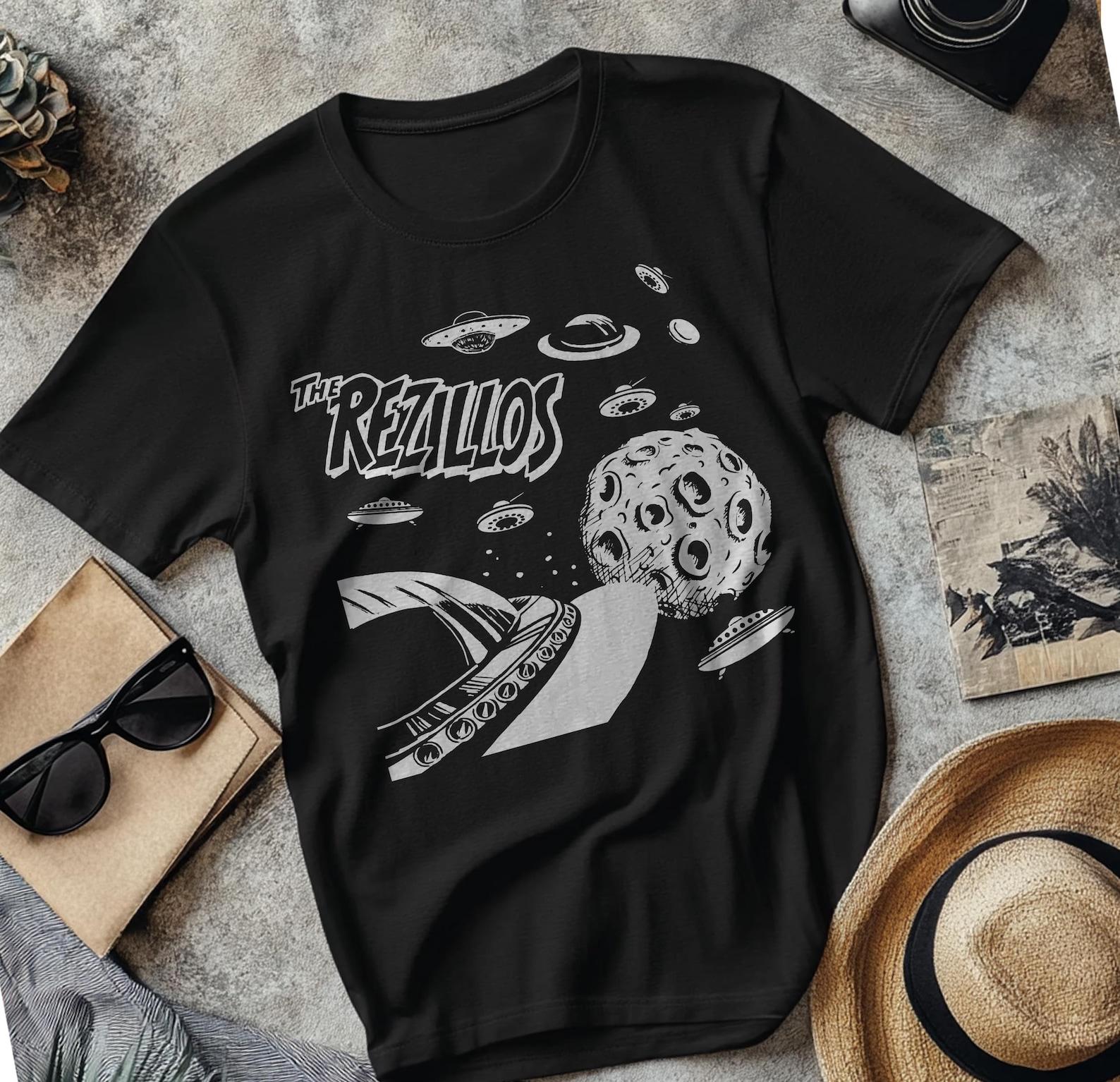 the Rezillos band T shirt Scottish post punk new wave Cramps B-52s revillos M