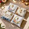 Ramadan Lantern Moon Pillowcase Printed Polyester 40/45/50Cm Throw Pillowcover Decorative Sofa Cushion Pillowslip Home Decor