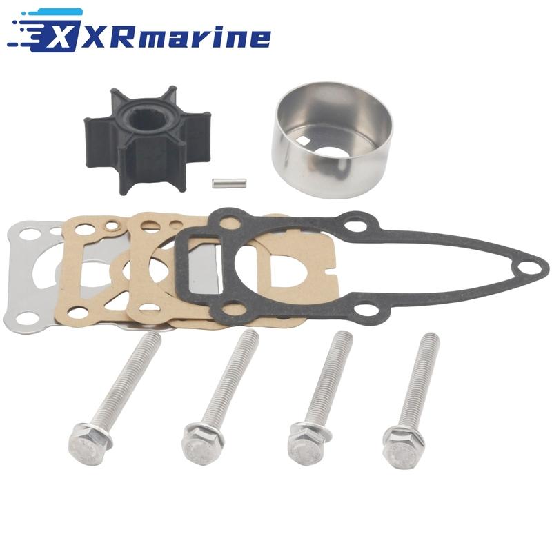 

Water Pump Repair Service Kit for Mercury Mariner 4-Str 8HP 9.9HP 803748K01 803748Q01 чёрный