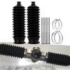 1/2Pcs Car Inner Tie Rod Boot With Cable Ties Clamp Tie Rod Boot Kit Silicone Rack Pinion Boot For Steering Components