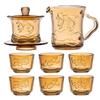 Fish-in-Water Glass Teaware Set