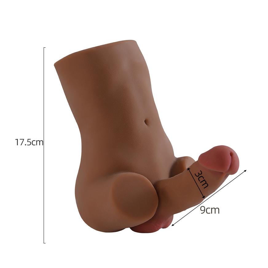 Realistické dildo Penis Vagina 2v1 masturbační pohár Sexy pomůcky Hračky pro dospělé pro muže Ženy Pár