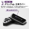 SAWAKAKI Daihatsu Move LA150S LA160S Exclusive Design with Logo Aluminum Axle Pedal Brake Pedal Cover, Set of 2 (Silver)