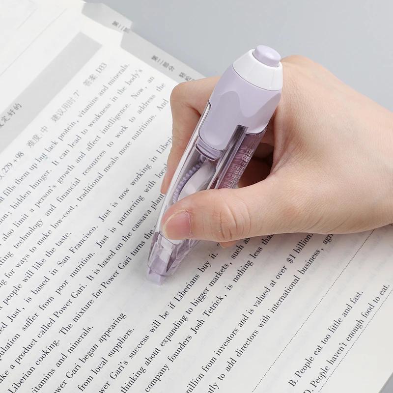 5mm*6m Student Correction Belt Error Eraser Writable Sticker Pen Style Replaceable Refill Creative School Stationery