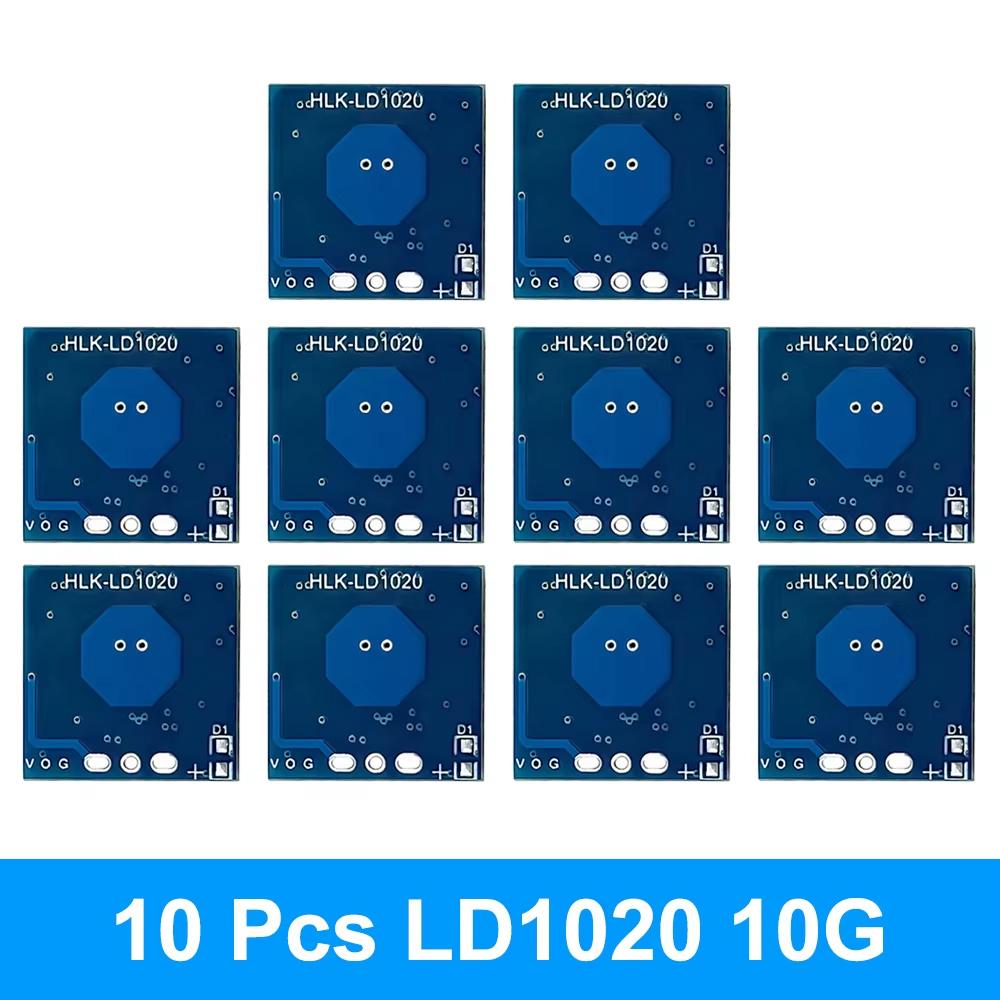 LD1020 10G Intelligent Human Microwave Radar Sensing Module Low Power Micro Motion Intelligent Perception Sensor