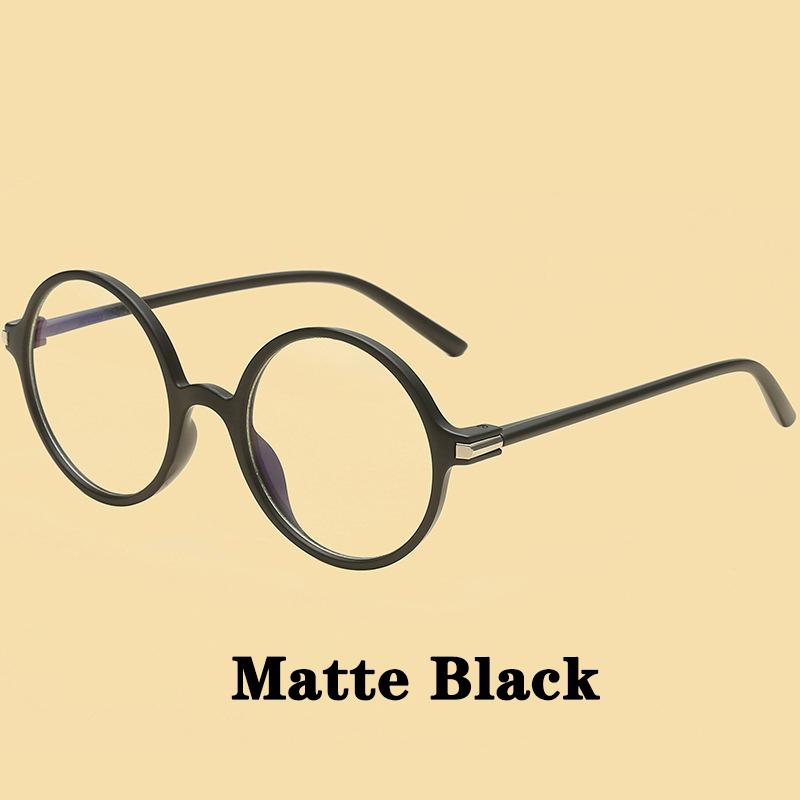 New Arrival Circular Plain Glasses Pc Frame Glasses Ultralight Men Women Fashion Eyewear for Male Female Ordinary Glasses