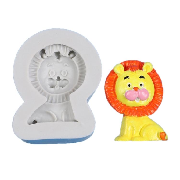 Food Grade Resin Soap Making Mould Safe Silicone Mold Lovely Cartoon Animal Charm Design Baking Craft Tool