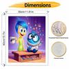 Disney DIY Oil Painting Kits Joy Sadness Inside Out Hand Painting Home Decor Craft Gift Ideas Art Collection Unique Wall Decor Set