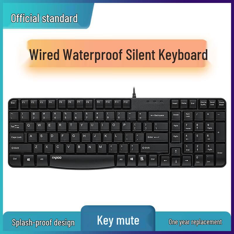 

Rapoo K130N USB Keyboard