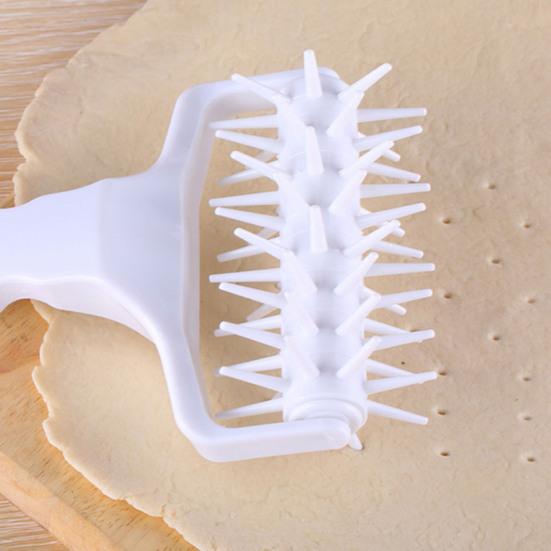 Pizza Punch PP Pizza Dough Roller Patterned Wheel Tool for Crust Scoring BPA-Free Bread Dough Hob Exhaust Tools