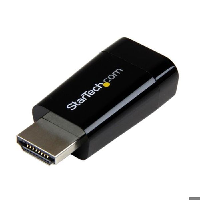 HDMI To VGA Adapter - STARTECH.COM - Compact - 1920 X 1280 - Ideal for Chromebook and Laptop