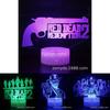 Creative 3d Colorful Touch Led Night Light For Wild West Game Series Perfect Gift