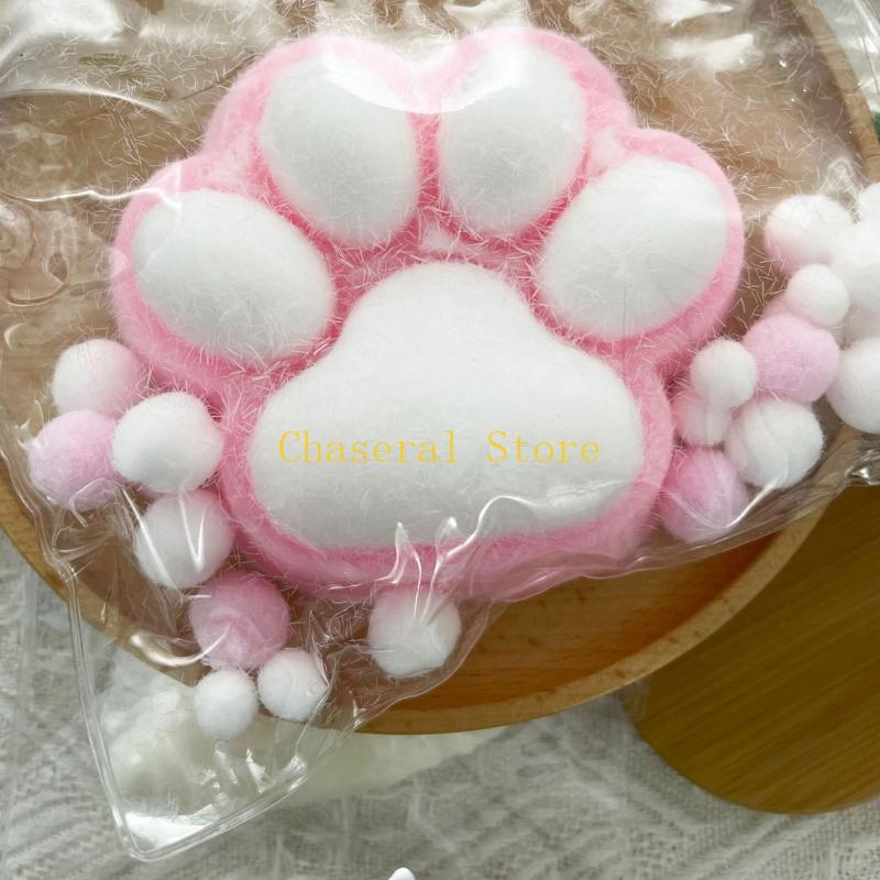 E7Ce Taba Squishiest Cats Paws Squeeze Toy,Sensory Squishiest Toy Paws Stress Relief Fidgety Toy Squishiest Novelty Things