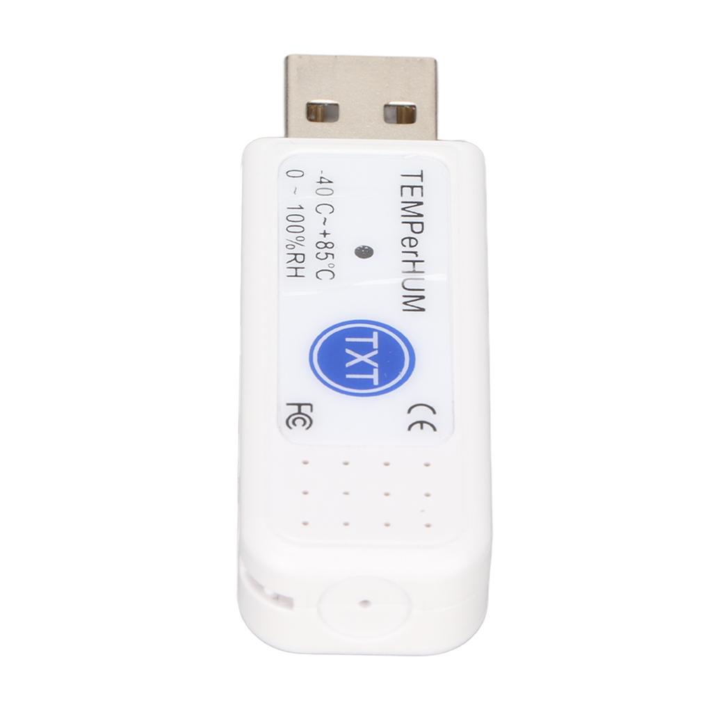 USB Computer Thermo Hygrometer Multifunction PC Data Logger Alarm Ambient Temperature Humidity Monitor