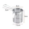 304 Stainless Steel Hot Pot Strainer Boiling Pig Vermicelli Brain Strainer with Sieve Hook Scooping and Boiling Noodles Funnel6