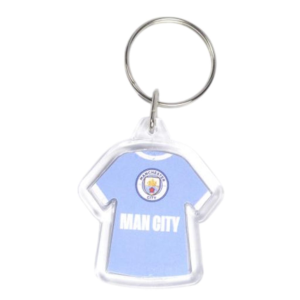 Manchester City FC Double Sided Acrylic Keyring
