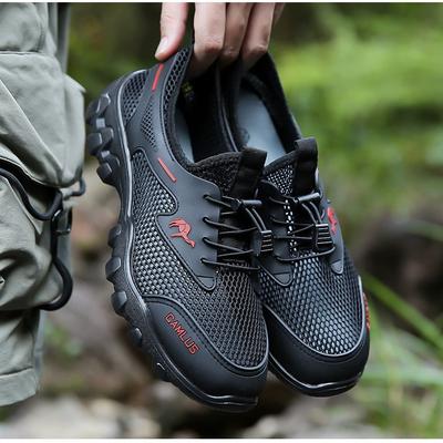 Sommer atmungsaktive Mesh-Schuhe lässige Sportschuhe Herren Lochschuhe Outdoor Bergsteigerschuhe rutschfest und verschleißfest Bachwat-Schuhe