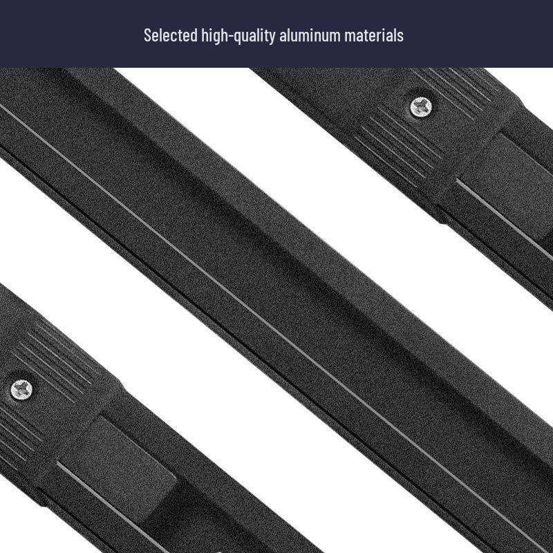 LED Spotlight Track Light Set with 1m & 0.5m Thickened Track and Connector Adapter