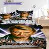 Johnny Hallyday Beyond Rock bedding, duvet cover, pillowcase, home decoration, birthday gift (1 * duvet cover+2 * pillowcase, coreless)
