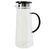 GLASS JUG FOR WATER JUICE TEA HOT 1.3L