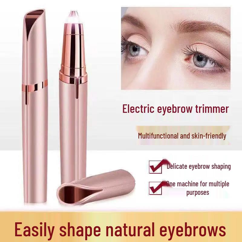 Rechargeable Electric Eyebrow Razor and Lipstick Hair Remover for Girls