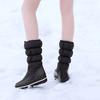 Women's snow boots winter warm and comfortable non-slip long-staple shoes large size casual cotton shoes