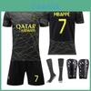 Paris Saint-germain Messi 30 Neymar 10 Mbappe 7 Fußballtrikot mit Socken