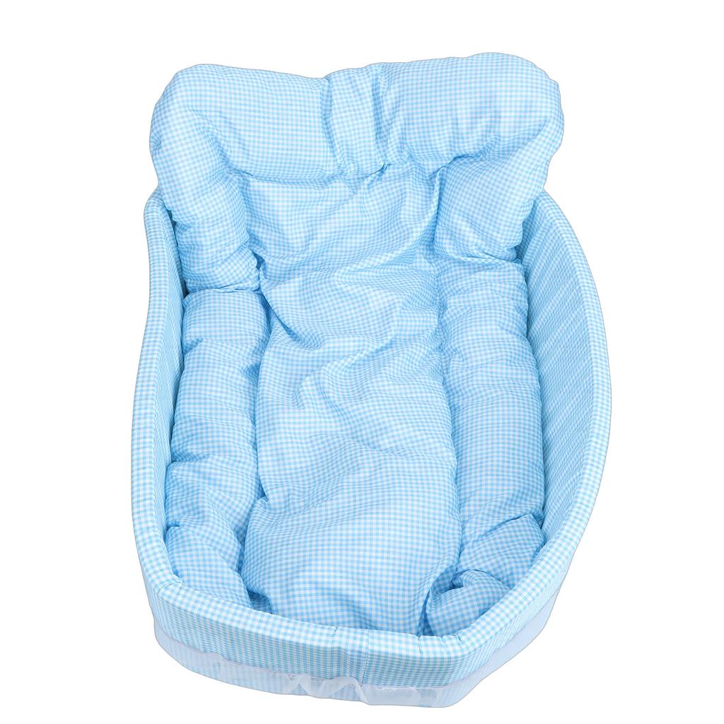 Cute Dog Bed Comfortable Foldable Washable Pet Bed Soft Calming Sping Puppy Bed for Home Pet Shop