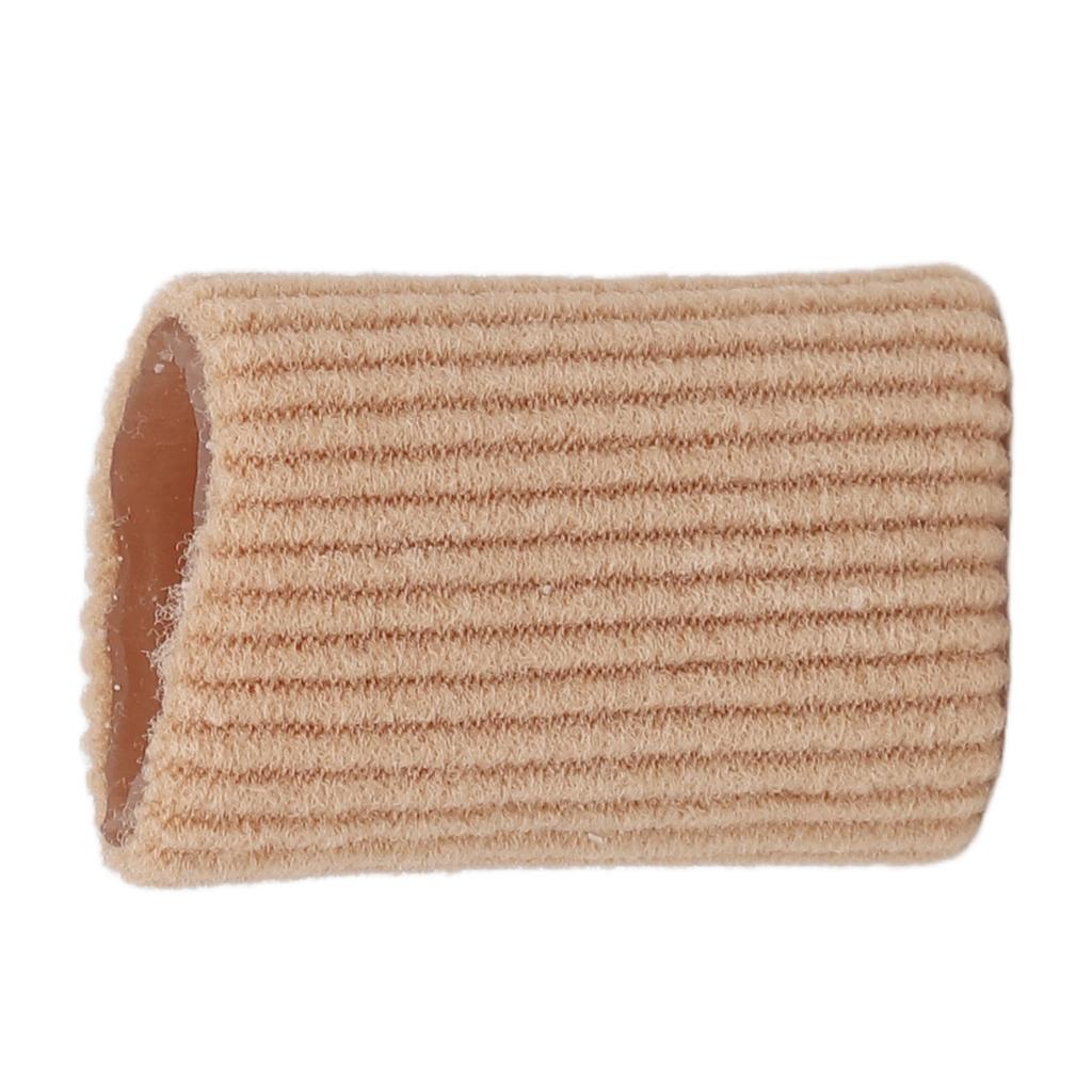 10pcs Toe Cushion Tube Soft Silicone Finger Toe Sleeves Corn Pad Protector for Blisters Calluses