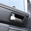 Matte Black ABS Inner Door Bowl Trim Panel For Toyota Tundra/Sequoia 22-24