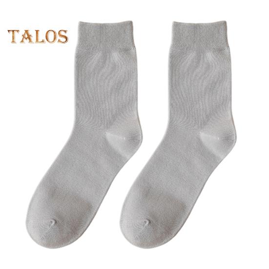 1 pár pánských ponožek Střední trubice Bez zápachu Odolné proti opotřebení Jednobarevná Vysoká elasticita Protiskluzová Prodyšná Měkká absorbce potu Protisrážlivá Sportovní Bavlna