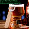 1/2/5 Stück Holzgriff Bierflaschenöffner Kommerzieller Holzflaschenöffner Edelstahlflaschenöffner Kreativer Flaschenöffner