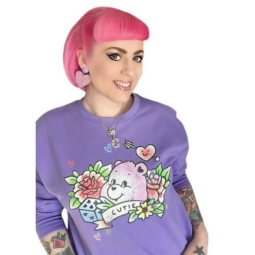 Care Bears Unisex Adult Tattoo Sweatshirt