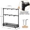 FANGSUN Large Coffee Mug Holder Stand Countertop, Tree Rack for 14 Mugs, 2 Tier Counter Display Storage, Metal Wire Tea Cup Holder for Coffee Station