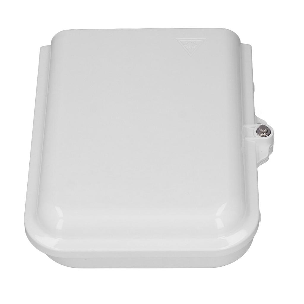 8 Kern Faserverteilerbox ABS Wandmontage Glasfaser-Anschlussbox für Innen- und Außenbereich