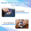 14Pcs Zippered Pill Pouch Bags 7 Color Small Items Storage Bags  Fixed Quantity Items