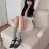 Breathable Mesh Socks Solid Color Hollow Out Socks High Quality Knitted Socks