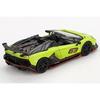 MINI GT 1/64 Scale Lamborghini Aventador SVJ 63 Roadster Verde Shock (Green) (Right-Hand Drive) Finished Model MGT00887-R