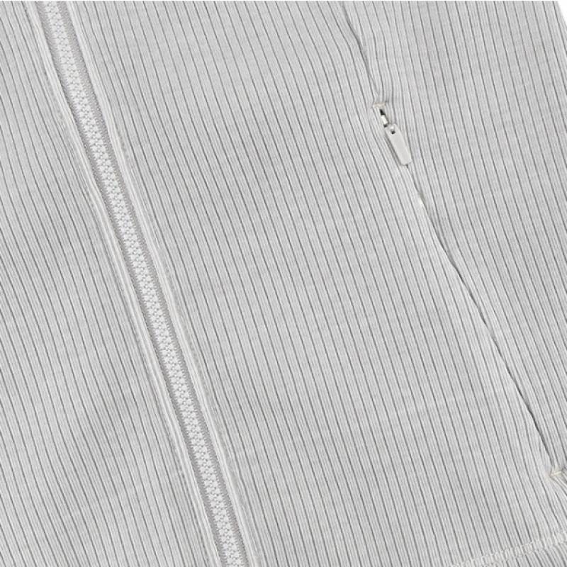 New Balance Women Ribbed Zip Up Hoodie Nbmdg2w322