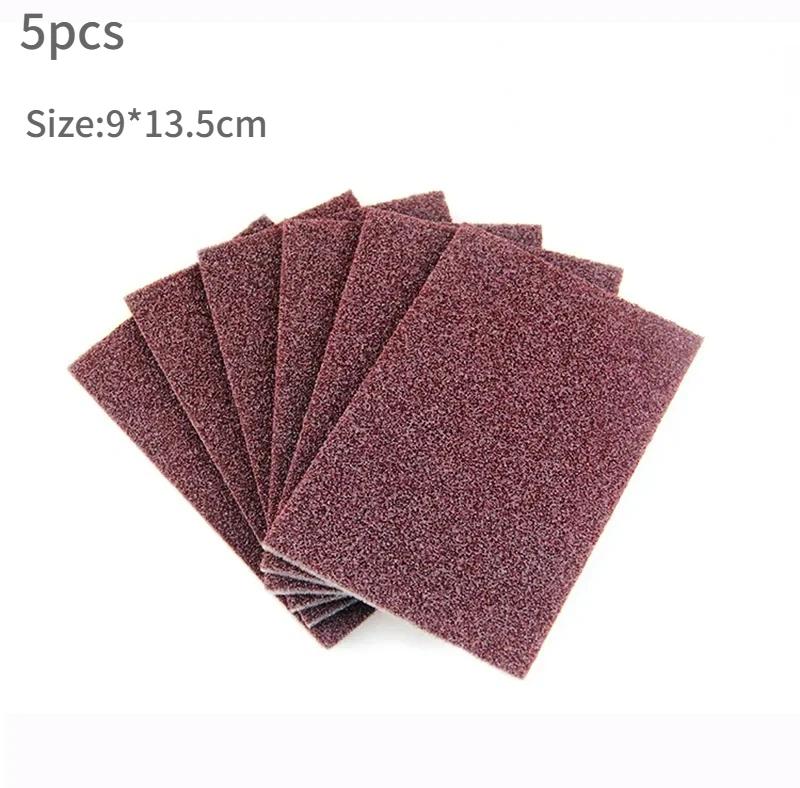 5/10 Pcs Useful Things for Kitchen Gadgets Cleaning Sponge Scouring Pad Silicon Carbide Brush Utensil Tools Home Supplies Garden